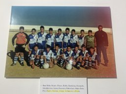 Exposición 100 Años de Futbol en Mula